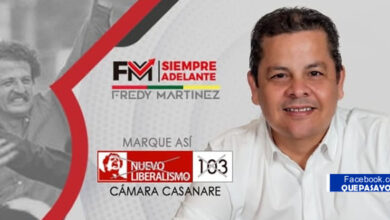 Photo of El candidato a la cámara Fredy Martínez dio positivo para covid-19