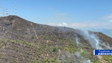 Photo of Continúan labores de mitigación de incendio en el cerro el Venado en Yopal