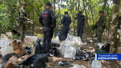 Photo of Destruido depósito ilegal de insumos para el procesamiento de coca en Casanare