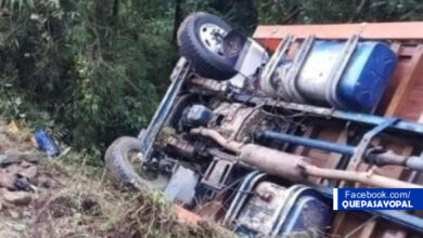 Photo of Accidente vial en el sur de Casanare: Vehículo vuelca tras maniobra evasiva