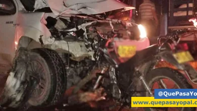 Photo of Accidente en vía Marginal del Llano deja dos muertos y un bebé herido en Pore