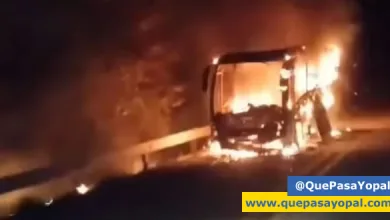Photo of Ataque Incendiario Contra Bus de Flota Sugamuxi en Casanare